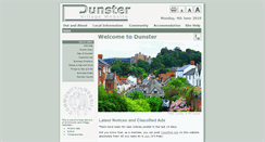 Desktop Screenshot of dunster.org.uk